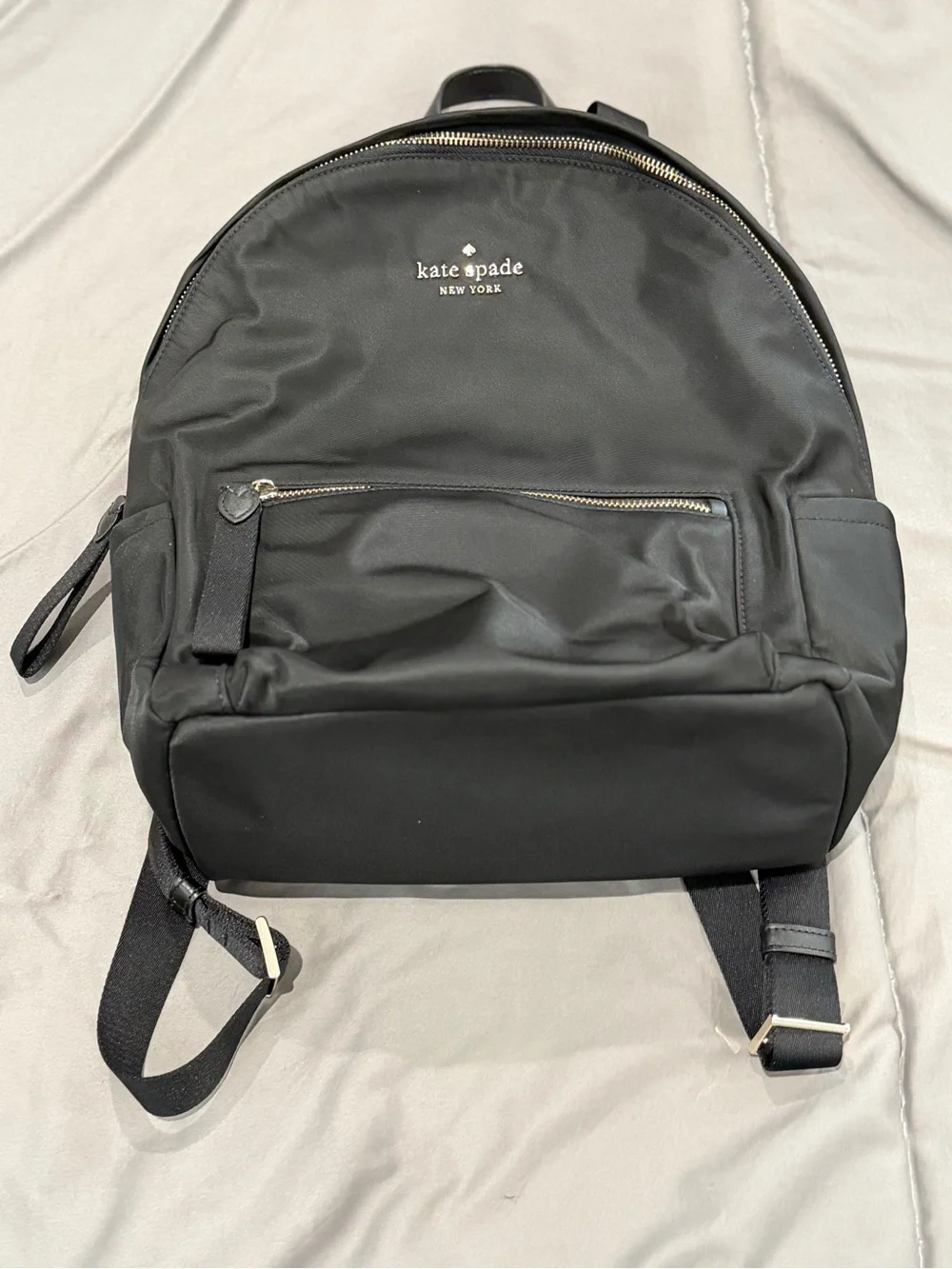 Kate Spade Black Medium Nylon Backpack